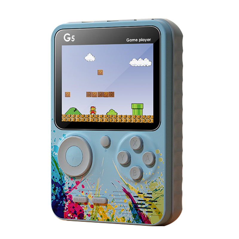 G5 Built-In 500 Games Retro Mini Handheld Video Game Console 3.0 Inch Classic Pocket Game Players Console G5 Built-In 500 Games Retro Mini Handheld Video Game Console 3.0 Inch Classic Pocket Game Players Console